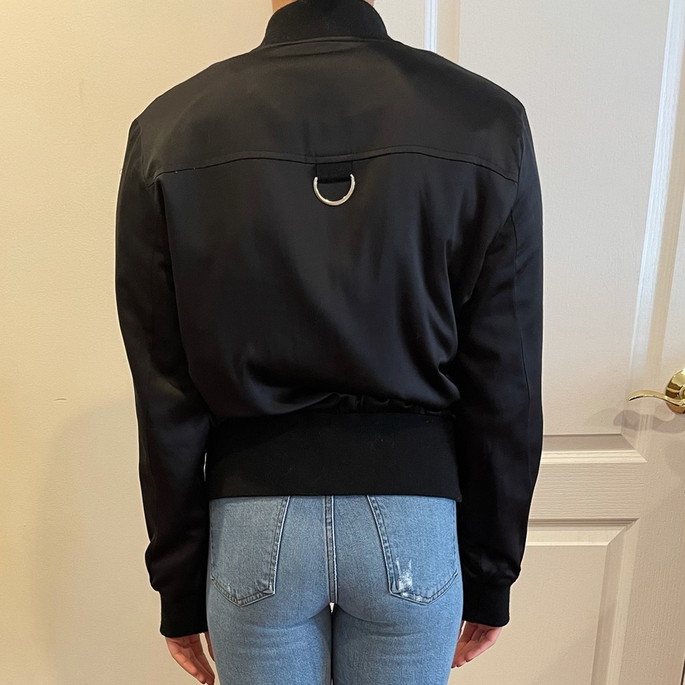 Zara Basic Collection Bomber Jacket - image 5